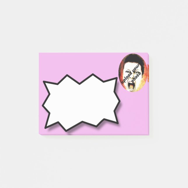 Laden Sie Ihr Foto hoch, anpassbar Post-it Klebezettel (Vorderseite)