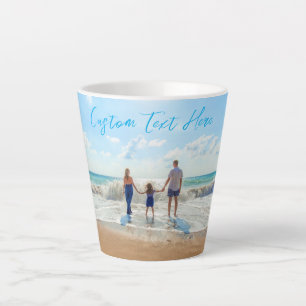 Laden Sie Ihr Foto Latte-Mug-Geschenk mit individu Milchtasse