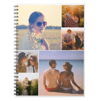 Laden Sie Ihr Foto-Notebook hoch Notizblock