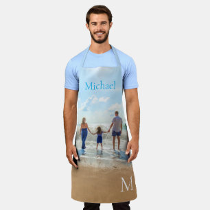 Laden Sie Ihr Foto-Schürze-Geschenk hoch und fügen Schürze