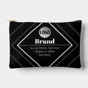 Laden Sie Ihr Logo & anpassbares Textdesign hoch Zubehörtasche