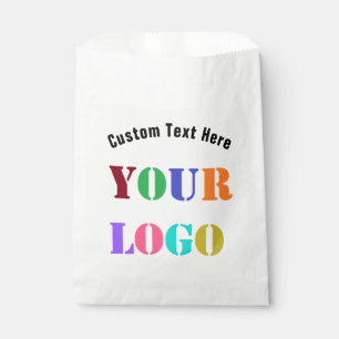Laden Sie Ihr Logo Hoch Fügen Sie Text Werbe-Gesch Geschenktütchen
