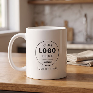 Laden Sie Ihr Logo hoch Kaffeetasse