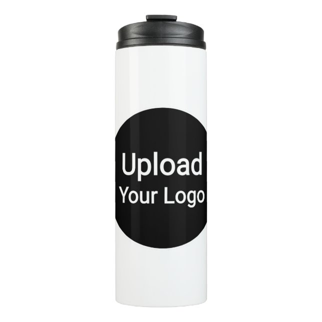 Laden Sie Ihr Logo hoch Thermosbecher (Vorderseite)