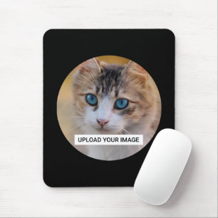 Laden Sie Ihr Niedliches Cat-Foto hoch Mousepad