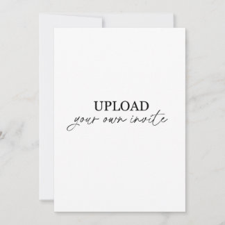 Laden Sie Ihre eigenen herunter Einladung