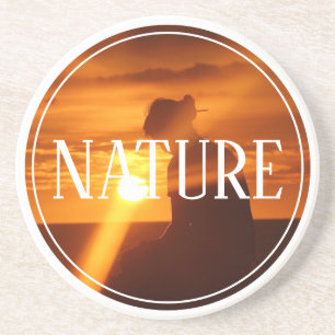 Laden Sie Ihre Foto-Natur hoch Getränkeuntersetzer