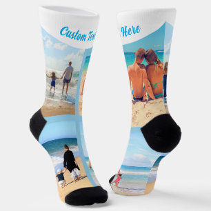 Laden Sie Ihre Fotocollage-Socken mit individuelle Socken