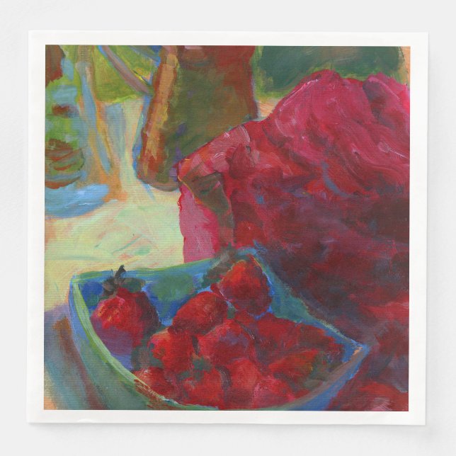 Laden Sie Ihre Kunstwerke hoch | Benutzerdefiniert Serviette (Vorderseite)