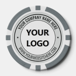 Laden Sie Ihre Logo gebrandeten Poker Chips hoch u