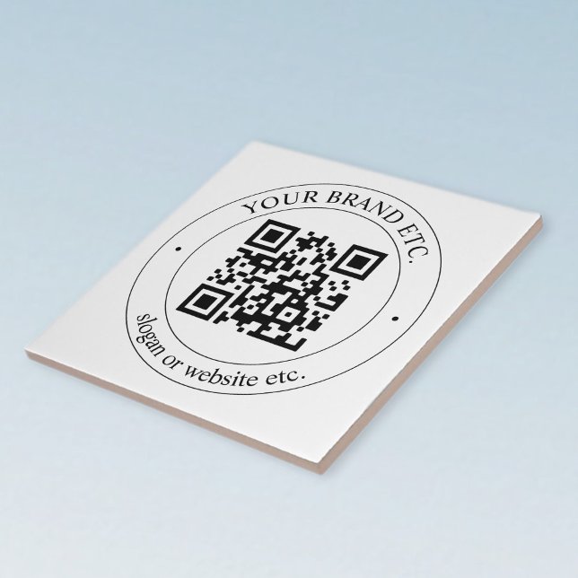 Laden Sie Ihren eigenen QR-Code und anpassbaren Te Fliese (Von Creator hochgeladen)