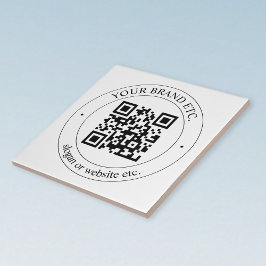 Laden Sie Ihren eigenen QR-Code und Ihren anpassba Fliese
