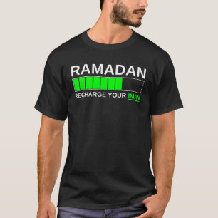 Laden Sie Ihren Iman Ramadan Kareem Ramadan Mubara T-Shirt