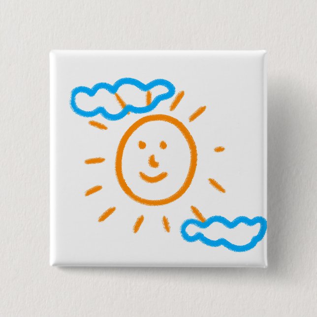 Laden Sie Kinder hoch, in denen Kids-Artwork Gezei Button (Vorderseite)