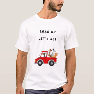 Laden Sie lass's go! Funny Dog T-Shirt