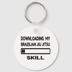 Laden Sie meine brasilianische Jiu Jitsu-Fertigkei Schlüsselanhänger