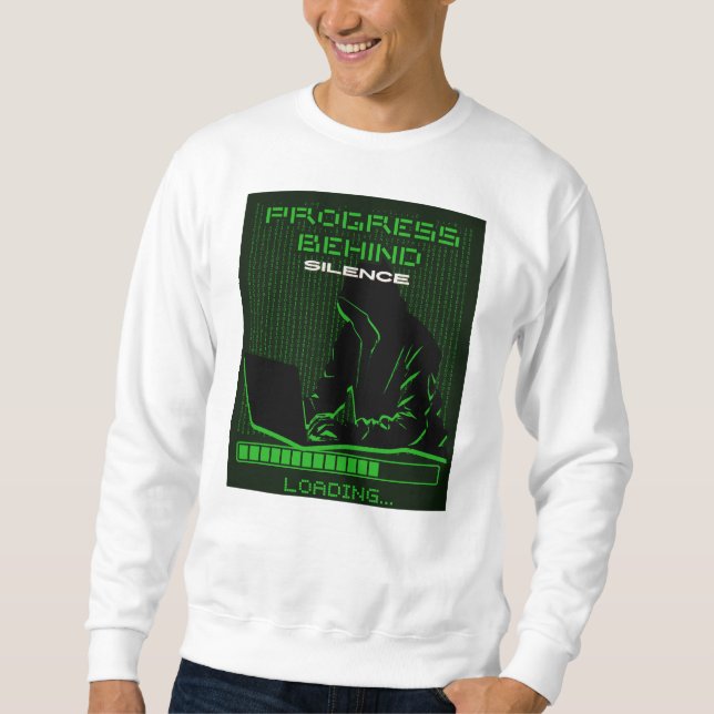 Laden von Hacker Laptop-Grafik-T - Shirt (Vorderseite)