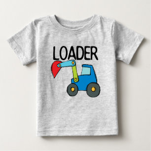 Lader-Bau-Fahrzeug Baby T-shirt