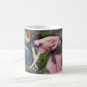 Ladies beim Rosenpflücken, John William Waterhouse Kaffeetasse
