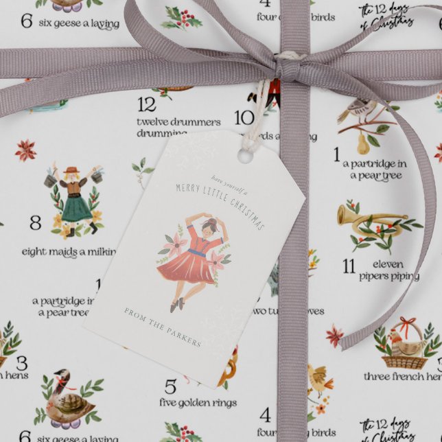 Ladies Dancing | 12 Day of Christmas Holiday Geschenkanhänger (Von Creator hochgeladen)