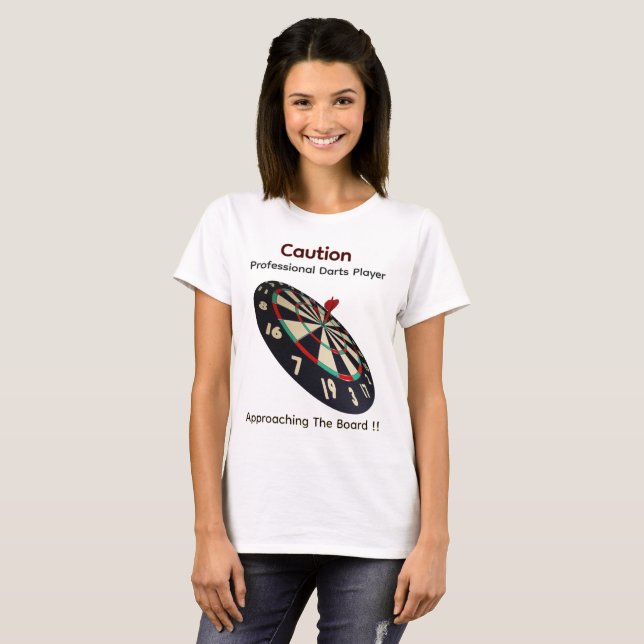 Ladies Funny Darts Profi, Tshirt (Vorne ganz)