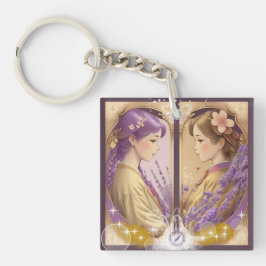 Ladies Gold Schmidt Stationery Schlüsselanhänger