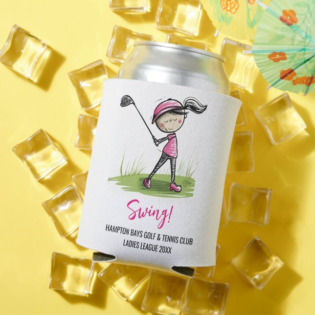LADIES GOLF LEAGUE CUSTOMIZIERT CAN COOLER DOSENKÜHLER (In Situ Sommer)