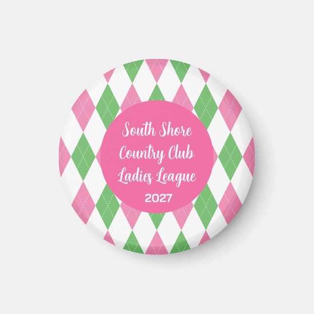 Ladies Golf League Magnet (Vorne)