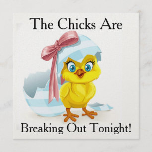 Ladies' Night Humor / Junggesellinnenabschied  - S Einladung