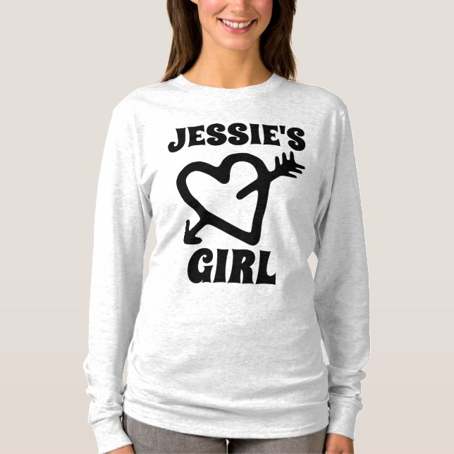 ,LADIES VINTAGE T - SHIRT, JESSIE'S GIRL T-Shirt (Vorderseite)