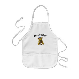 Ladino Shabbat Teddy Bear Schürze