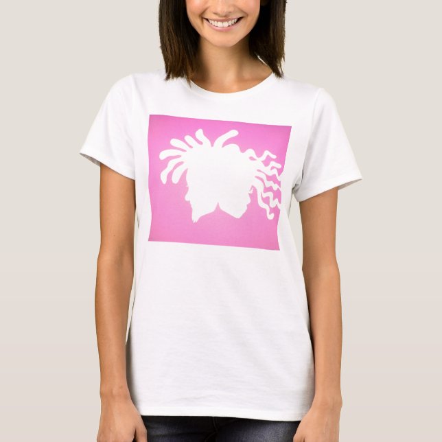 LADPINKWHITE T-Shirt (Vorderseite)