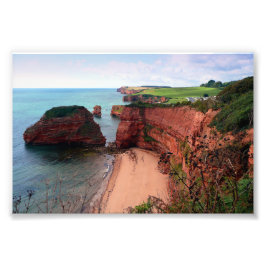 Ladram Bay Jurassic Coast Devon England Fotodruck