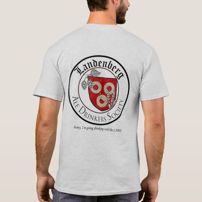 LADS - Landenberg Ale Drinkers Society T-Shirt (Rückseite)