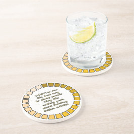 Ladung im neuen Jahr Getränkeuntersetzer