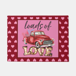 Ladung von Liebe Wohngestaltung Fußmatte