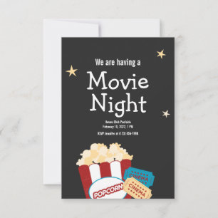 Ladung zum coolen Vintage-Filmabend mit Popcorn