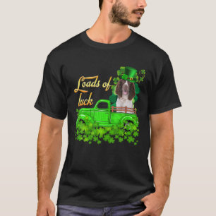 Ladungen Luck Truck Englisch Springer Spaniel St P T-Shirt