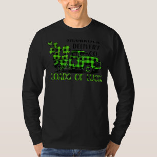 Ladungen von Luck Buffalo Kariert Truck Kleeblatt T-Shirt