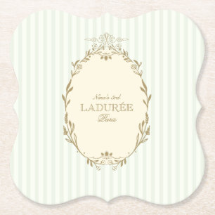 Ladurée Paris Patisserie Vintag Geburtstag Untersetzer