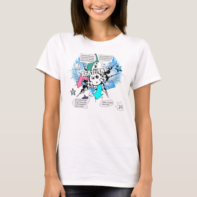 lady2bomb Gruppe T-Shirt (Vorderseite)