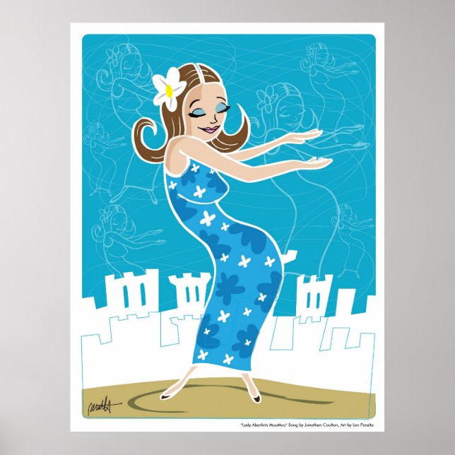 Lady Aberlins MuuMuu Poster (Vorne)