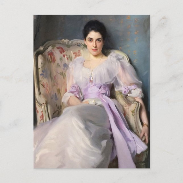 Lady Agnew of Lochnaw 1864 Postkarte (Vorderseite)