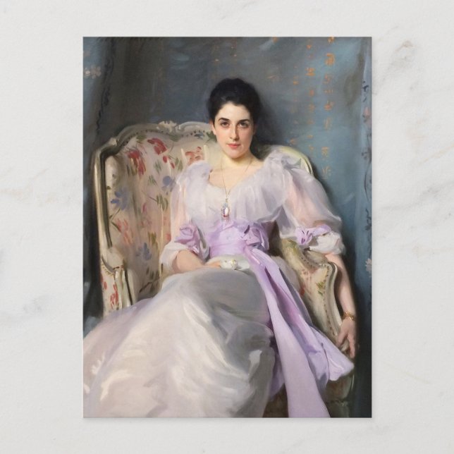 Lady Agnew of Lochnaw 1864 von John Singer Sargent Postkarte (Vorderseite)