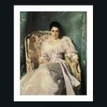 Lady Agnew of Lochnaw Poster<br><div class="desc">Porträtmalerei von Lady Agnew von Lochnaw,  1892-93 von dem amerikanischen Maler John Singer Sargent.</div>