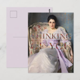 Lady Agnew von Lochnaw 1864 Denken Sie an Sie Postkarte