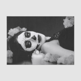 LADY AM TAG DES TATSÄCHLICHEN KOSTEN-Tissue Seidenpapier