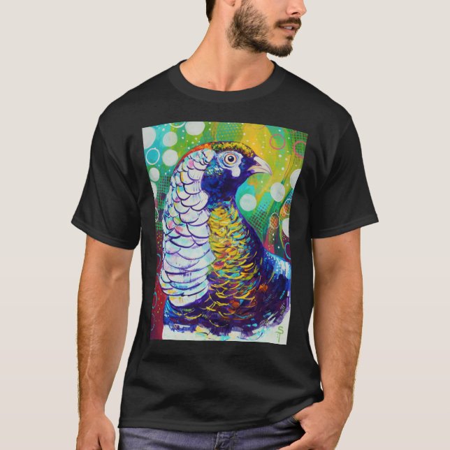 Lady Amherst Pheasant  T-Shirt (Vorderseite)