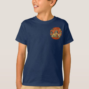 Lady and The Unicorn mittelalterlicher Teppich: Fr T-Shirt