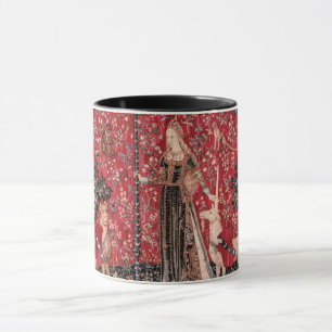 Lady and Unicorn Mittelalterliche Touch Tasse